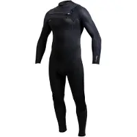 O'Neill Hyperfreak 3/2+ Chest Zip Full Märkäpuku black / black Koko L