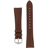 Hirsch Aristocrat ruskea nahkaranneke 038 28 0 10 20mm