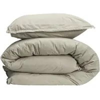 Gripsholm Påslakan Vintage Linbeige 150X210;50X60 - Beige - 150X210;50X60CM
