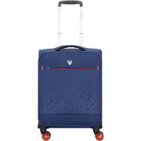 Roncato Crosslite 4-pyöräinen Käsimatkatavara S 55 cm Laajennettava Sininen