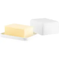 Eva Trio Legio Nova Smørboks - White - 5.7X9.6X12CM