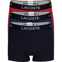 Lacoste Plain Boxerit 3 Yksiköt