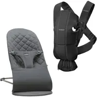 BabyBjörn Bliss sitteri Anthracite Classic Quilt