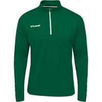 Hummel Harjoituspaita Authentic 1/2 Zip - Vihreä/Valkoinen, koko X-Large