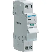 Hager SBT116, 1P, Harmaa, 440 V, 50 - 60 Hz, 17,5 mm, 83 mm