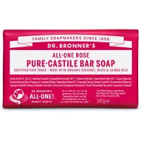 Dr. Bronner’s BarSoap Rose 140 g