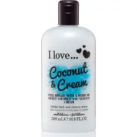 I Love … Coconut & Cream 500 ml kylpy-ja suihkugeeli
