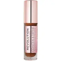 Revolution Beauty Conceal & Define -peitevoide. T ydellinen peitt vyys ja kevyt, pitk kestoinen mattapinta. Vegaaninen ja el inkokeeton. C15 Tumm