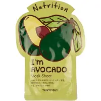 Tonymoly I'm Avocado Mask Sheet Kasvonaamio 21 g