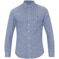 Ralph Lauren for man. 710549084010 Slim Fit Oxford Sport Shirt blue (S), Casual, Cotton, Classic, Long sleeve