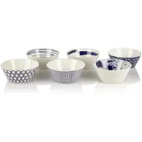 Royal Doulton Pacific kulho sininen, 6 osaa 11 cm