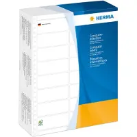 Herma 8269, Valkoinen, Itse kiinnittyvä tulostintarra, Selluloosa, Paperi, Pistematriisi, Matta, FSC Mix