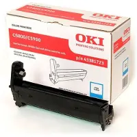 OKI 43381723 Rumpu värijauheen siirtoon cyan, 20.000 sivua
