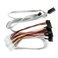Microchip technology Sff8643 Sas-kaapeli 0.8 M