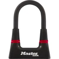 Masterlock 8278 Pyörälukko 14 mm x 150 mm x 80 mm , musta