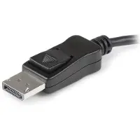 StarTech.com DisplayPort to DP Multi Monitor Splitter Musta