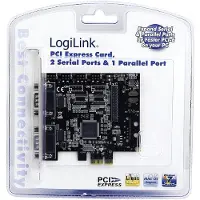 Logilink PC0033, PCIe, Rinnakkainen, Sarja, RS-232, PC, NetMOS, Windows 2000 Professional, Windows 7 Home Premium, Windows 7 Professional, Windows 7 U