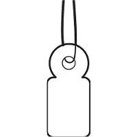 Herma 6949, Valkoinen, 1 cm, 22 mm, 1000 kpl, Kiina