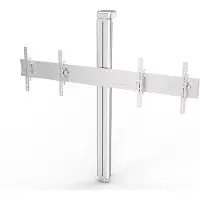 Multibrackets – M PUBLIC DISPLAY WALL 145 DUAL SILVER (7350073732104)