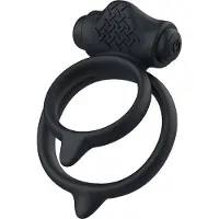 B Swish Bcharmed Basic Plus Black vibrating ring Black