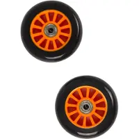 My Hood Set of Wheels 100 mm - Black/Orange