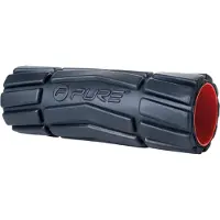 Pure Firm Foam Roller Musta 38x14 cm