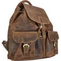 Greenburry Vintage Arkireppu Nahka 40 cm Ruskea
