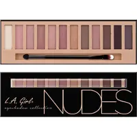 LA Girl , Kauneus Pahvi, 12 Väriä Silmäpaletti, GES331 Nudes, 0.42 oz (12 g)