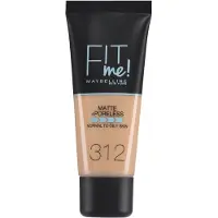 Maybelline Fit Me Matte + Poreless Foundation, 312 Golden