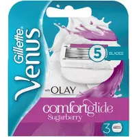 Gillette ComfortGlide Sugarberry Razor Blades 3-pack