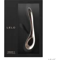 LELO Soraya 2 klitorisstimulaattorilla varustettu vibraattori Black 22 cm