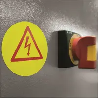 Herma 8035, Keltainen, Itse kiinnittyvä tulostintarra, A4, Laser, Kiinteä, Matta