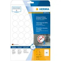 Herma label removable weather-resistant ø30 (960)