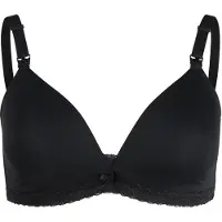 Dorina Light Padded May Soft Nursing Bra - Black - 80 E