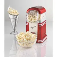 Ariete 2954 Party Time -popcornkone, 1100 W, punainen/valkoinen