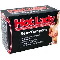 Joy Division Hot Lady Sex Tampons -pakkaus, 8 kpl