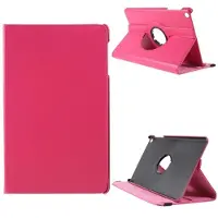 Mtp Products Samsung Galaxy Tab A 10.1 (2019) Pyörivä Folio-kotelo - Kuuma Pinkki