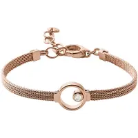 Skagen rannekoru Elin Rose Gold Tone Crystal Bracelet SKJ0851791