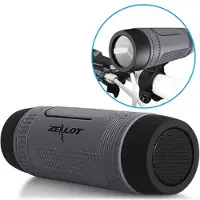 ZEALOT S1 6-in-1 Monitoiminen Bluetooth Kaiutin - Tummanharmaa