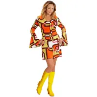 E-Carnavalskleding.nl Groovy -mekko aikuisille - L