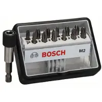 Bosch 25-os. Ruuvauskärkisarja Extra Hard; PH; PZ; 12 kpl.+ pidike