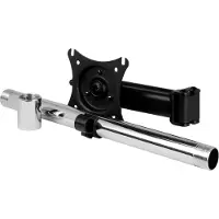 Arctic Z+1 Pro Gen 3, 15 kg, 109,2 cm (43"), 124,5 cm (49"), 75 x 75 mm, 100 x 100 mm, Musta, Satiini teräs (AEMNT00055A)