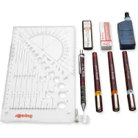 Rotring Isograph College Set 0,2 / 0,4 / 0,6 -kynäsetti