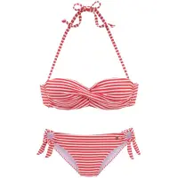 s.Oliver Bikini punainen / valkoinen