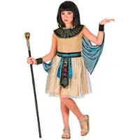 Finidi Egyptiläisen kuningattaren mekko tytölle - 4-5 vuotta (116 cm)