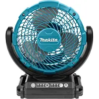 Makita Akkukäyttöinen pöytätuuletin CF101DZ; 12 V (ilman akkua ja laturia)
