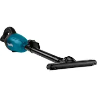Makita DCL180ZB, 2-in-1 sauvaimuri, pussiton, musta, sininen, 0,65 L, 1,3 m³/min, kuiva