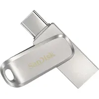 SanDisk Ultra Dual Drive Luxe USB-muisti 32 GB USB Type-A / USB Type-C 3.2 Gen 1 (3.1 Gen 1) Ruostumaton teräs (SDDDC4-032G-G46)