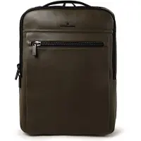 Castelijn & beerens Nappa X Yritysreppu RFID-suoja Nahka 42 cm Kannettavan tietokoneen taskun syvyys Oliivinvihreä