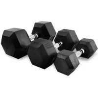 FitNord Hex Käsipainot 5 kg (PARI),